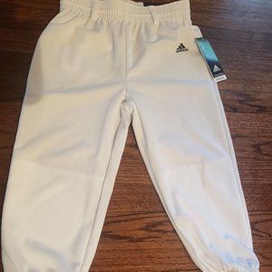 Adidas Youth Triple Stripe Pull Up Baseball Pants